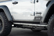DV8 logo cutout on the 2018-2023 Jeep Wrangler JL 2-Door Rock Skins