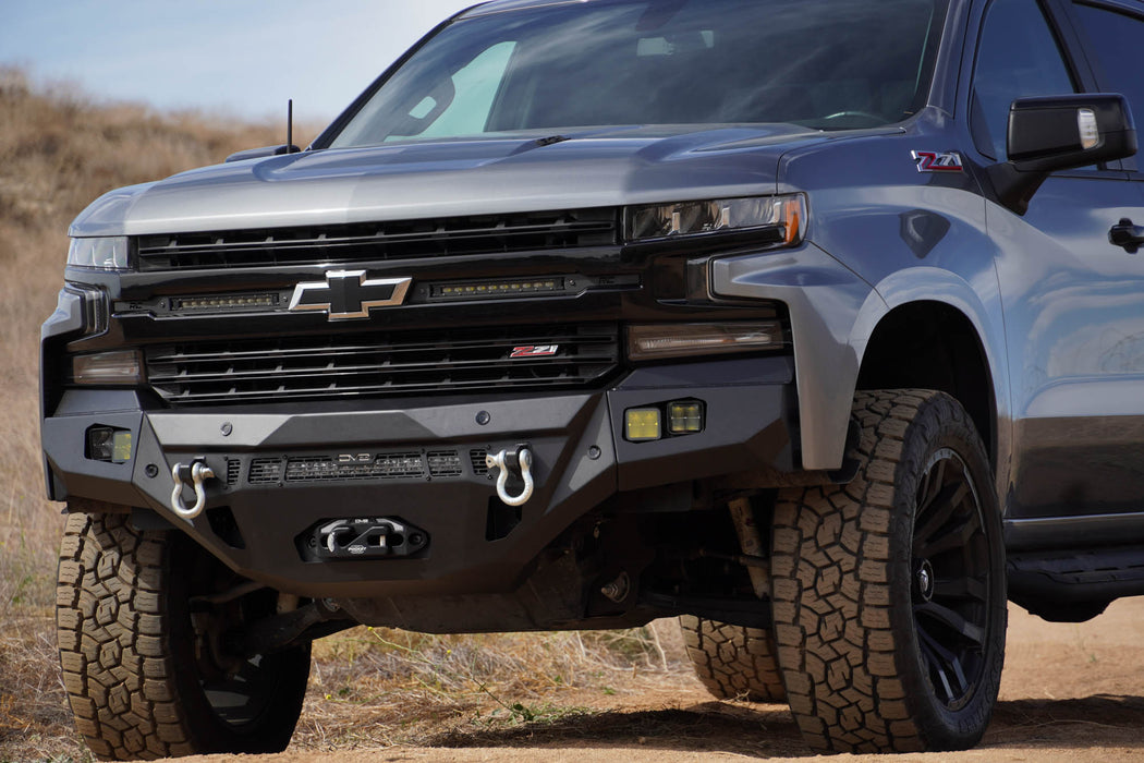 Going off road in the 2019-2021 Chevy Silverado 1500 Spec Series Front Bumper