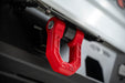D-Ring hook installed on the MTO Series Accessory Hitch for the 2020-2023 Jeep Gladiator JT
