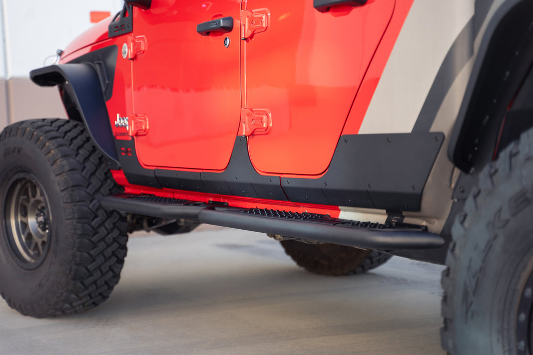2020-2023 Jeep Gladiator JT Rock Skins installed