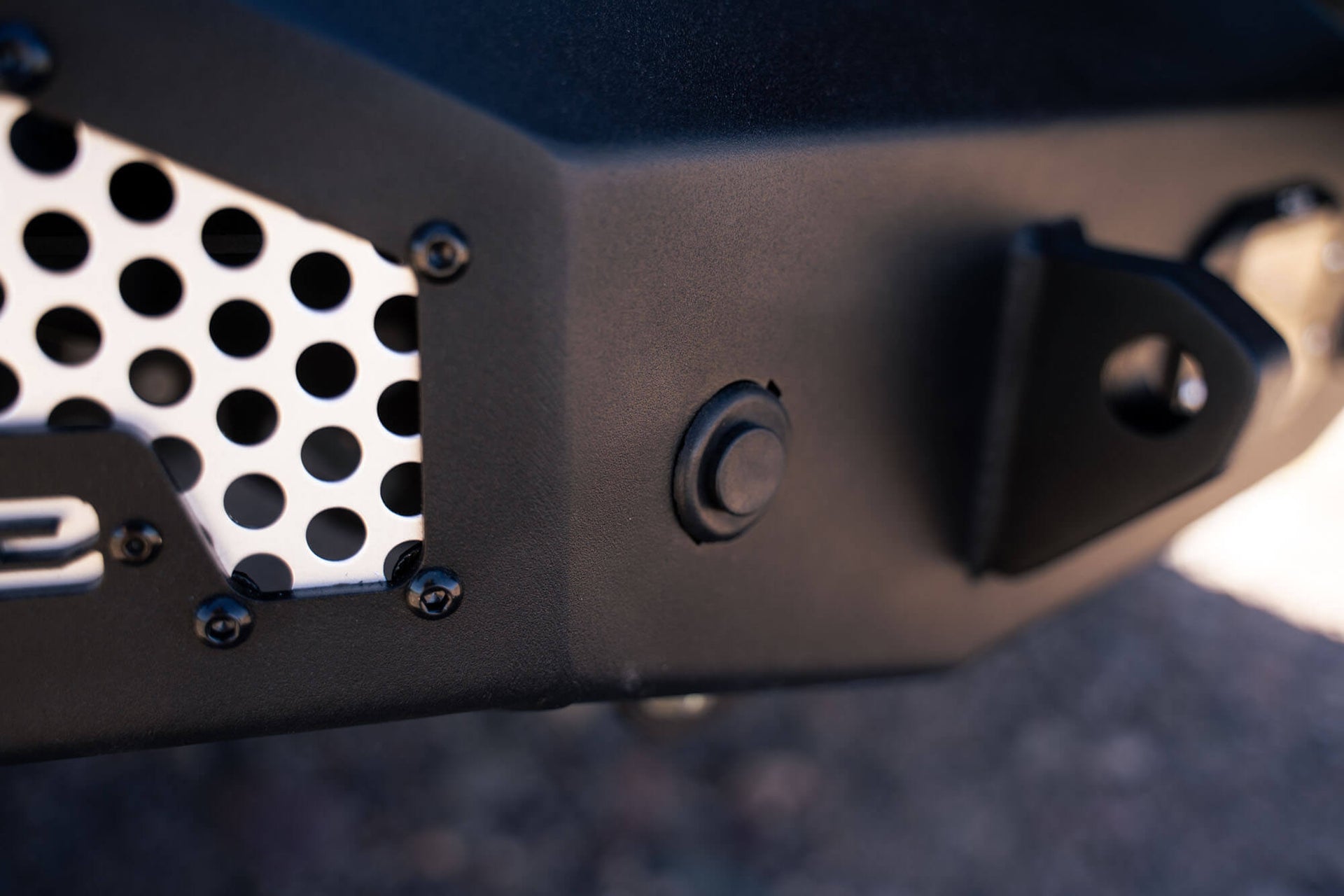 Bronco Rear Bumper with OEM Sensors