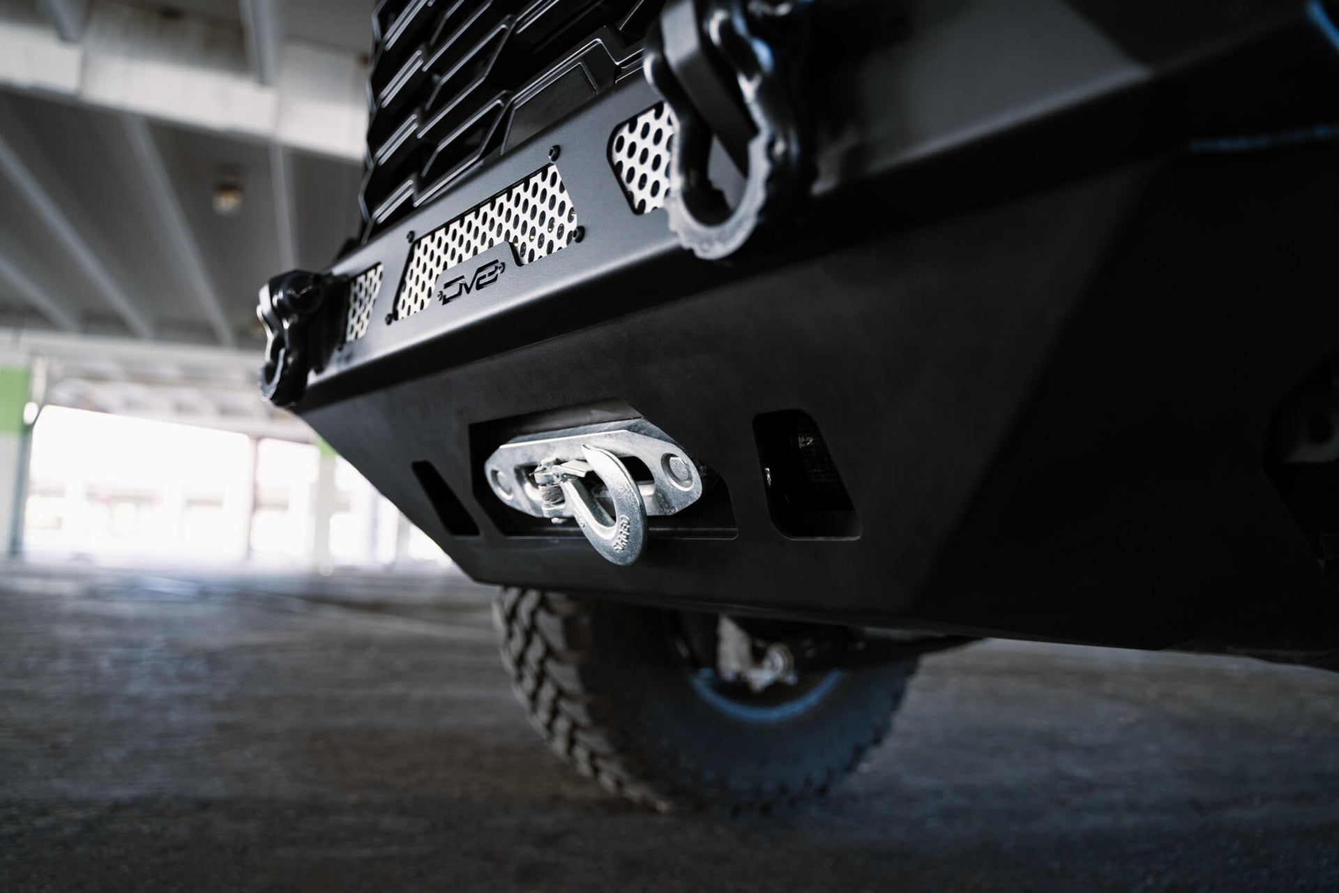 Tundra Front Bumper Winch Mount