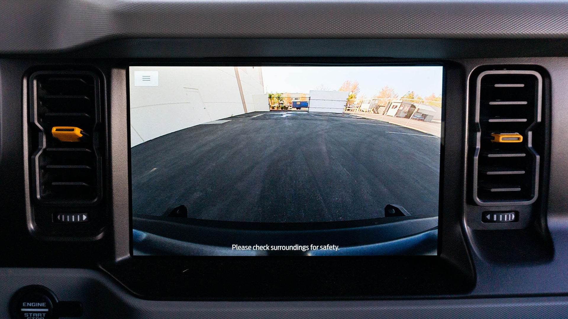 Front Camera Visibility