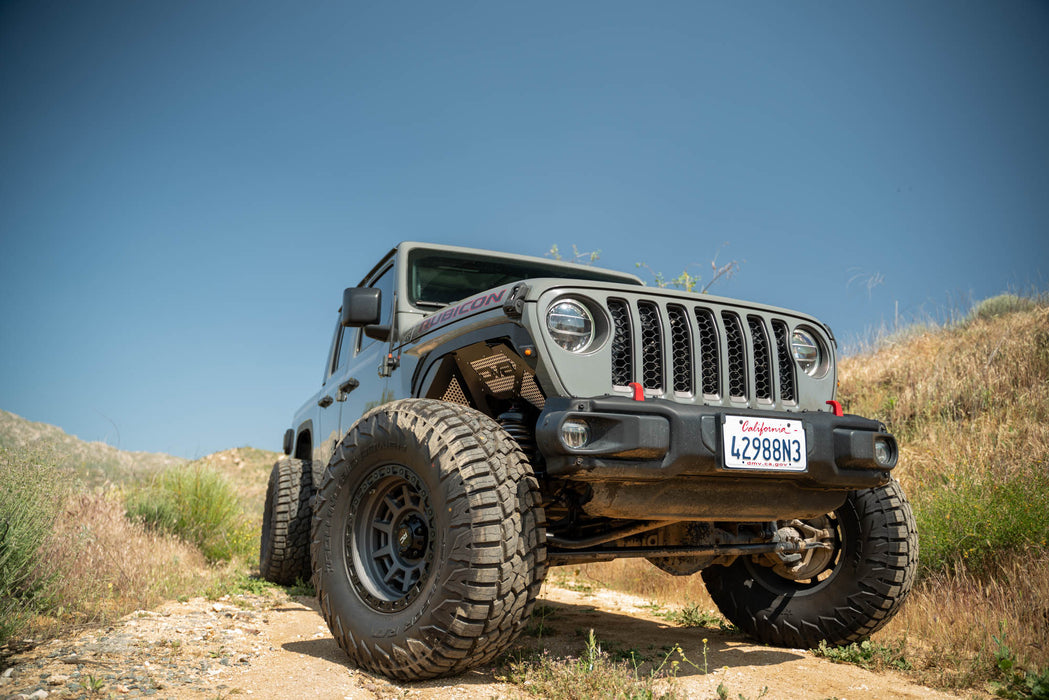 Fender Deletes for the Jeep Gladiator JT, on the trail