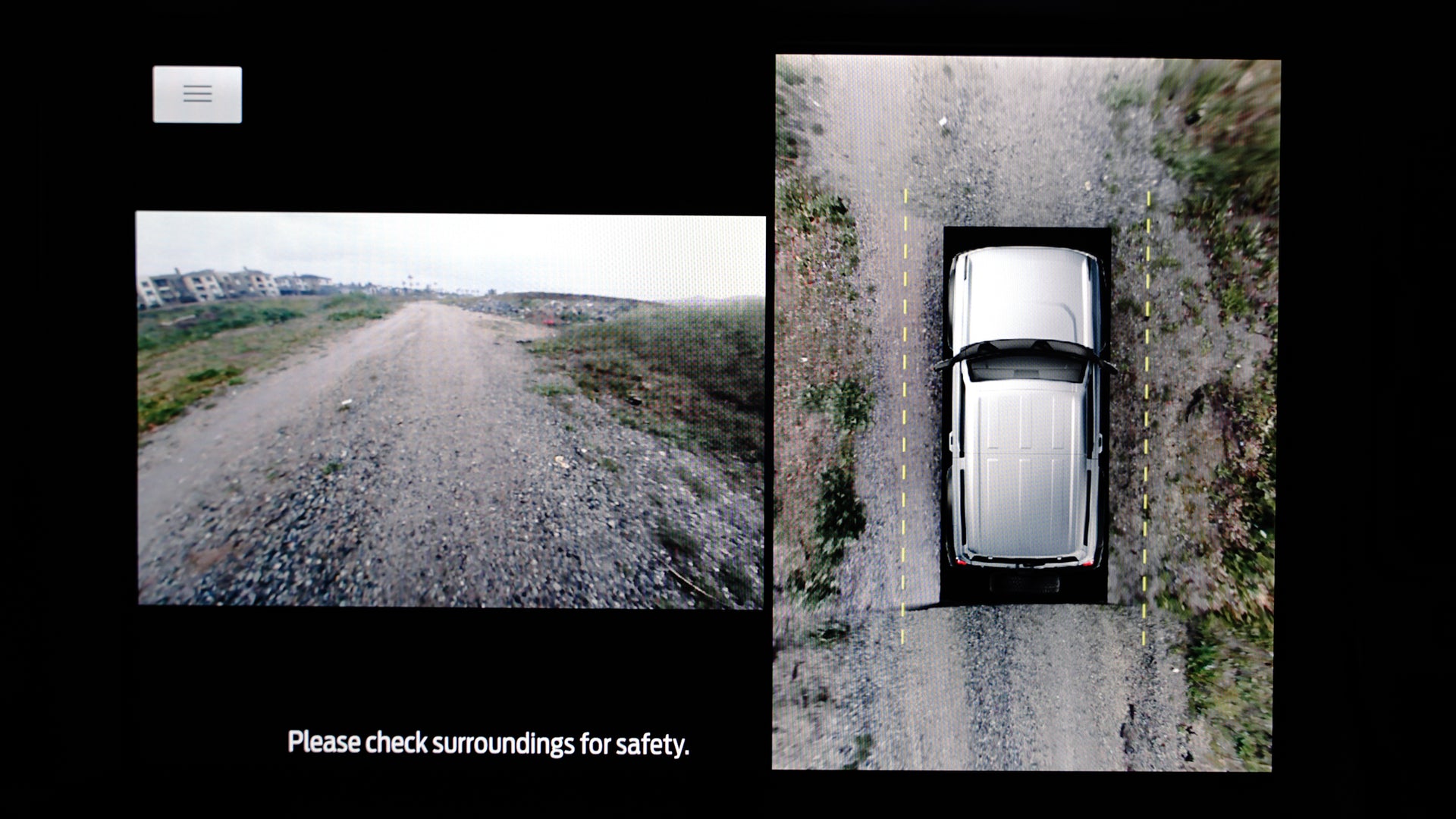 Bronco Front Camera View