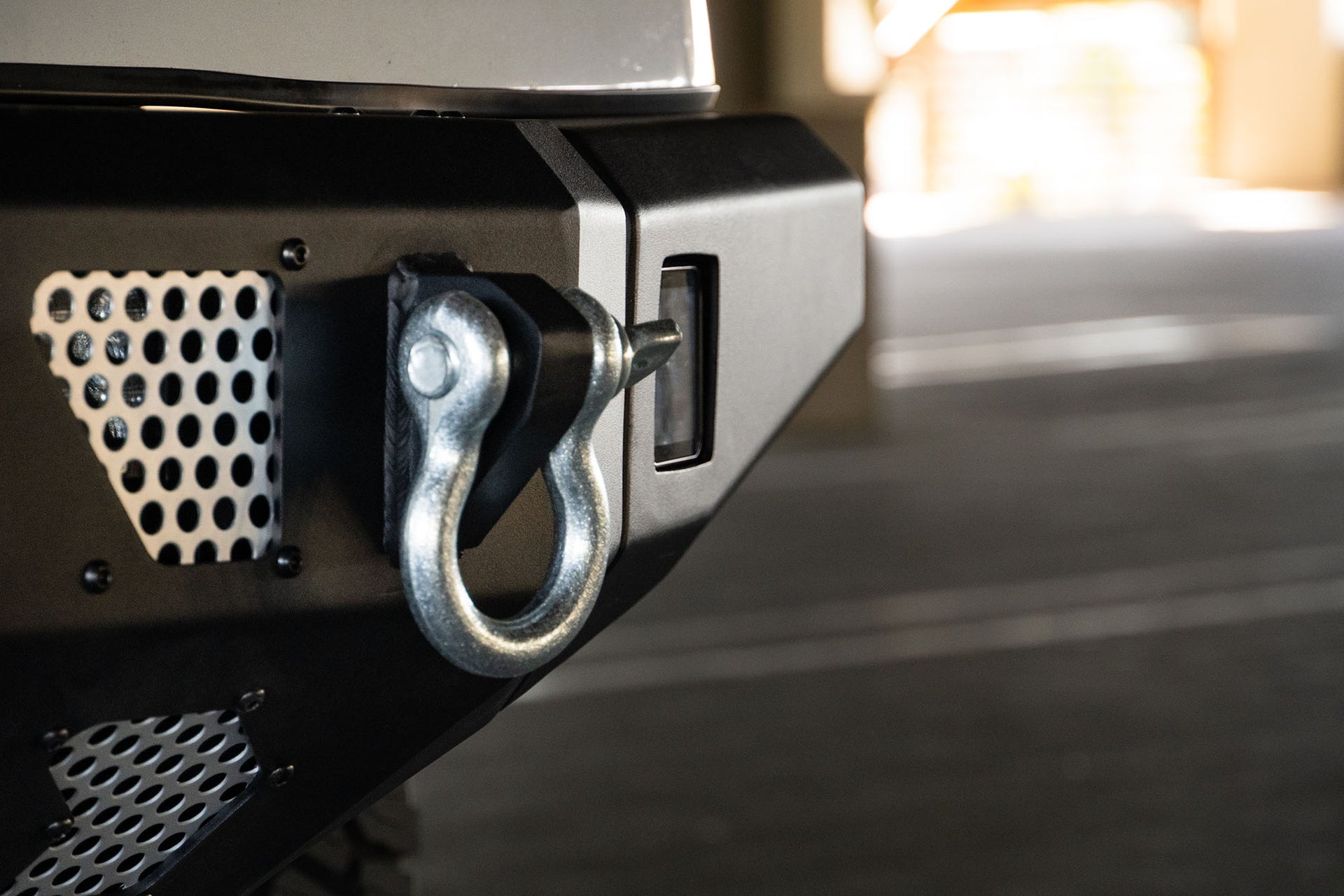 GX 470 Front Winch Bumper with D-Ring Mounts