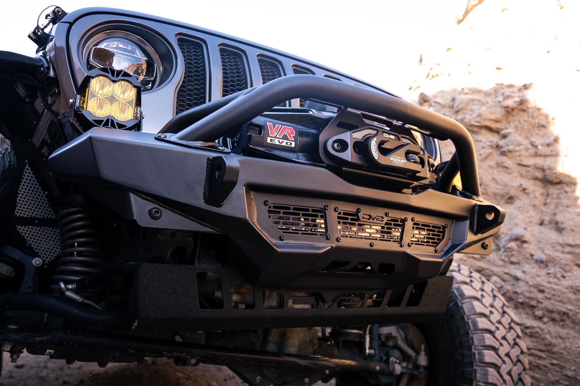 Jeep Bumper with Bull Bar