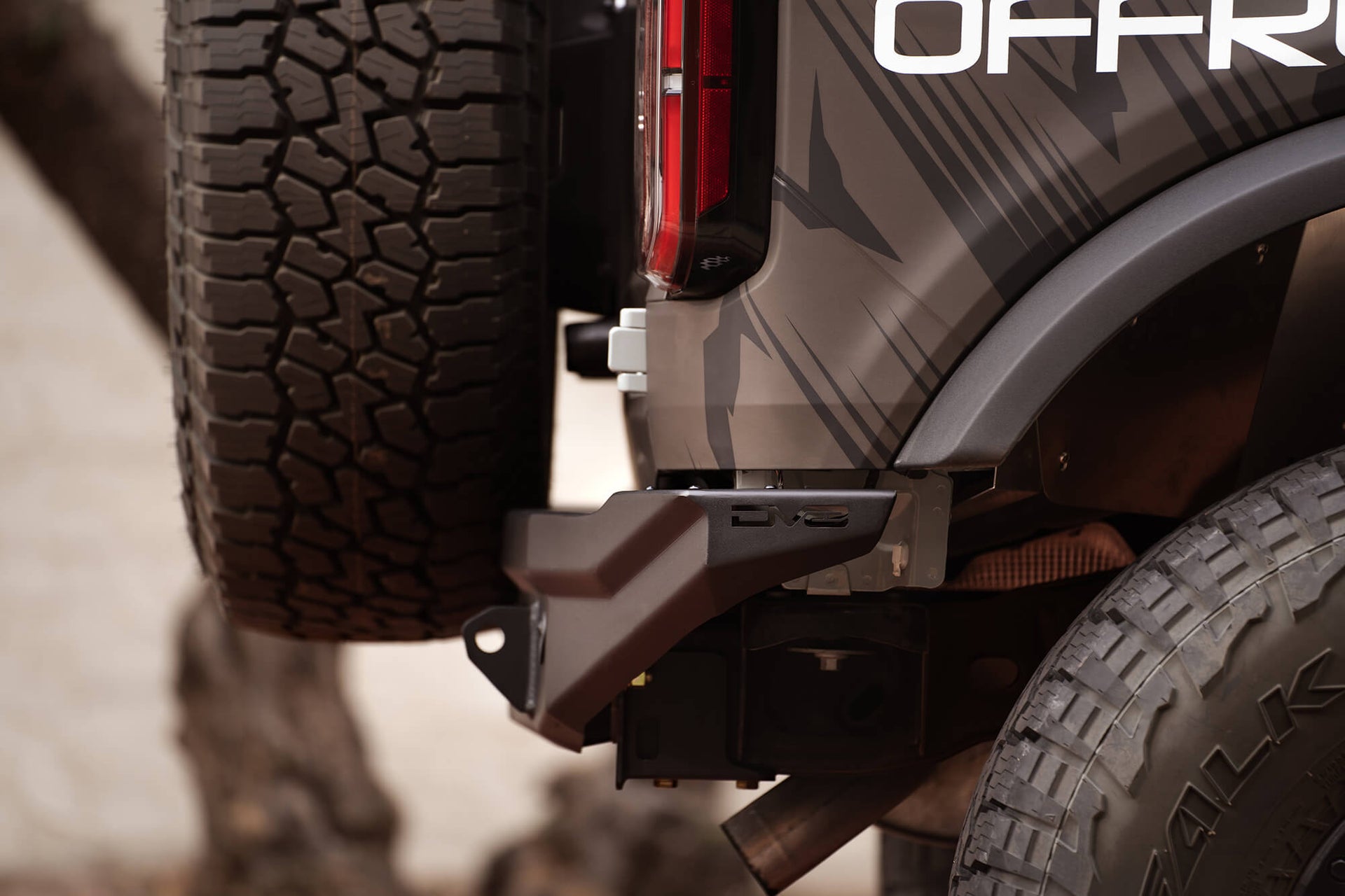 Ford Bronco Low Profile Rear Bumper