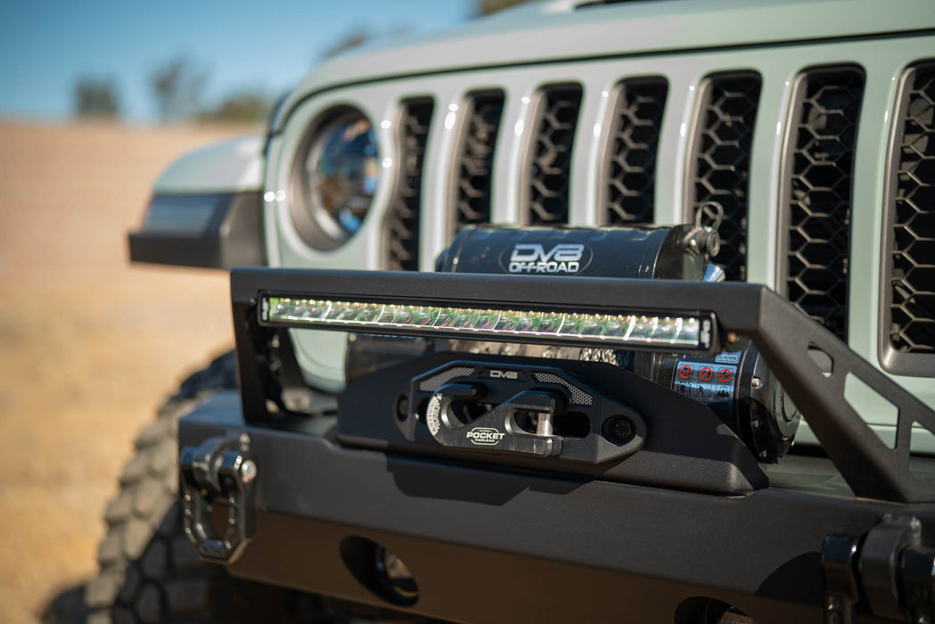 20-Inch Halo Elite Single Row Light Bar with Accent Light