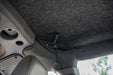 2007-2018 Jeep JK 4-Door with DV8 Fastback Hard Top, close-up of the carpeted interior finish.