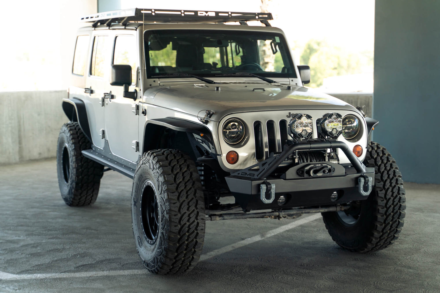 Jeep Wrangler JK Fenders DV8 Offroad