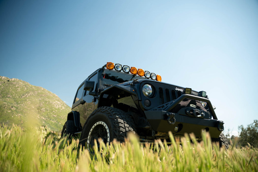 Off road with the Spec Series Fender Flares for the 2007-2018 Jeep Wrangler JK