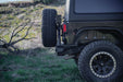 Mounting to the bumper with the Tire Carrier for 2007-2018 Wrangler JK  MTO Bumper