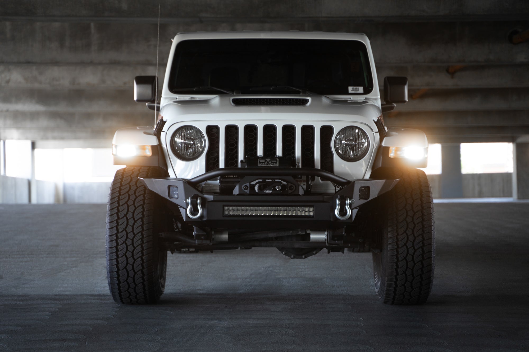 Gladiator JT & Wrangler JK/JL Mid-Width Winch Front Bumper | FS-7