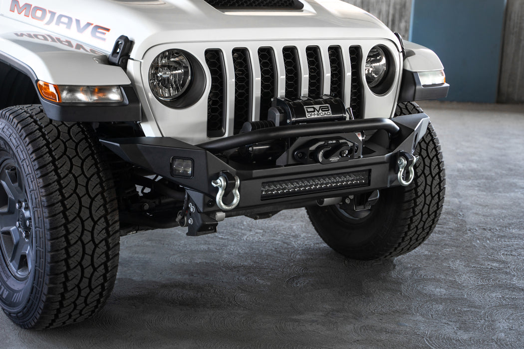 2007-2023 Jeep Wrangler & Gladiator FS-7 Winch Front Bumper, all accessories installed