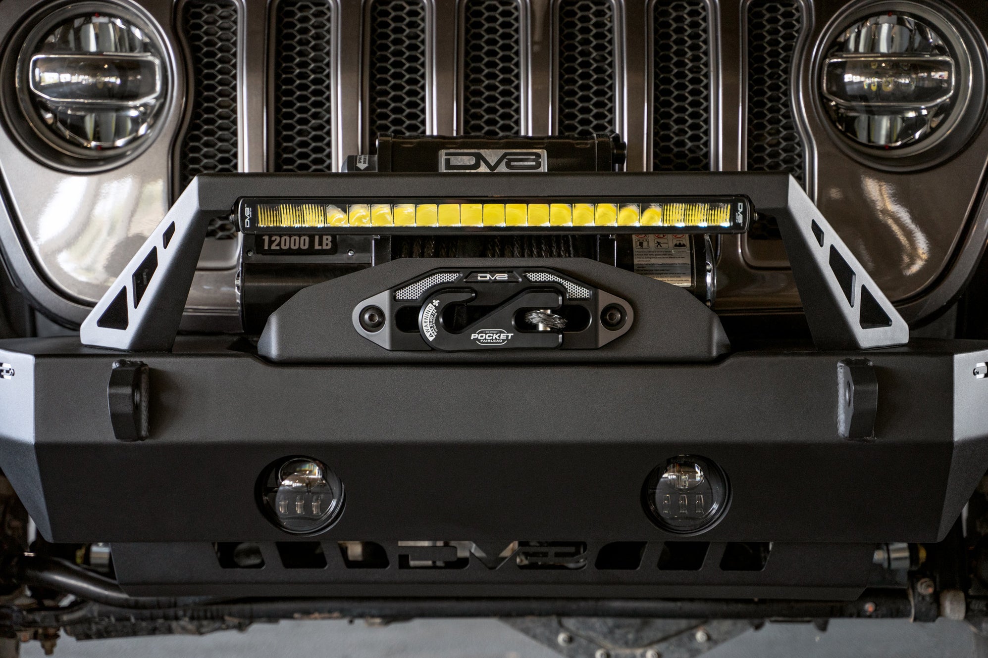 FS-25 Stubby Jeep Front Bumper | Wrangler JK/JL & Gladiator JT — DV8 ...