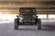 Front Profile of FS-15 Series Front Bumper for Jeep JK, JL, and JT - Installed