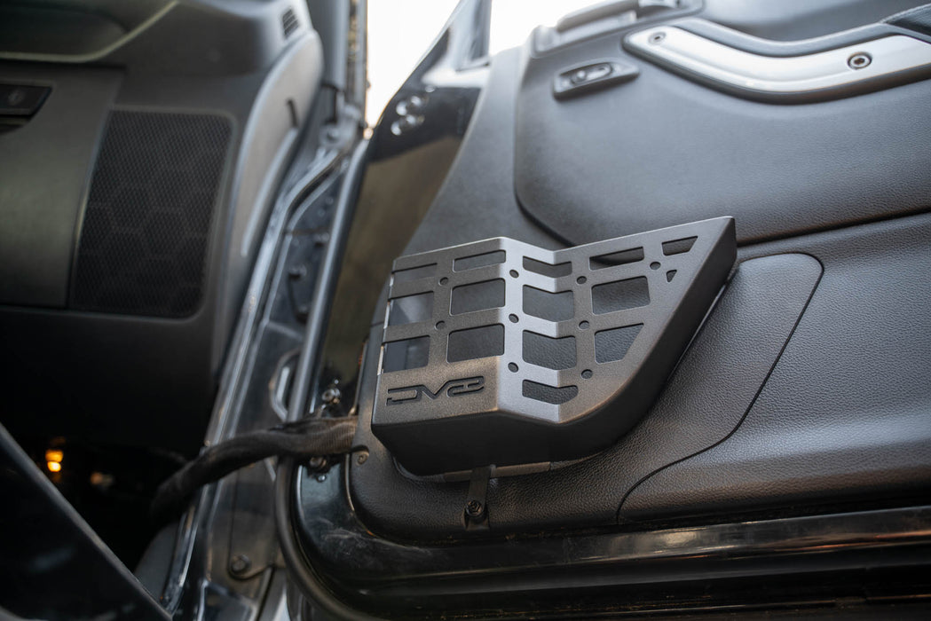 Easy Install with the Front Door Pocket Molle Panels for the 2011-2018 Jeep Wrangler JK