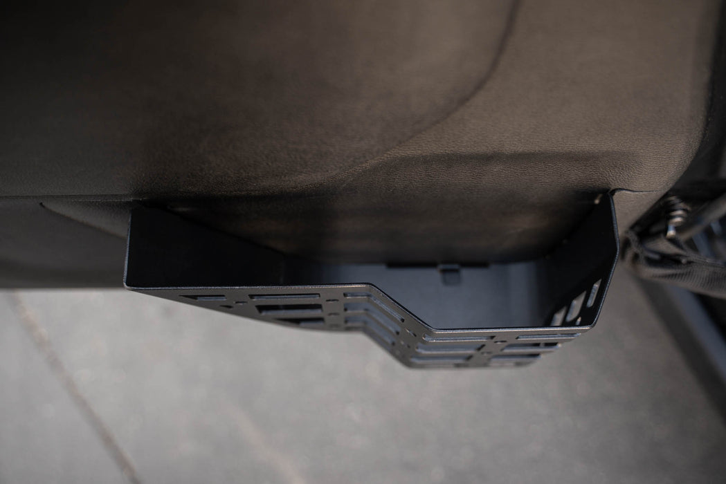 Top View of Front Door Pocket Molle Panels for the 2011-2018 Jeep Wrangler JK