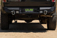 Rear profile view of the Made To Overland Rear Bumper for the 2014-2022 Chevy Colorado & 2015-2022 GMC Canyon