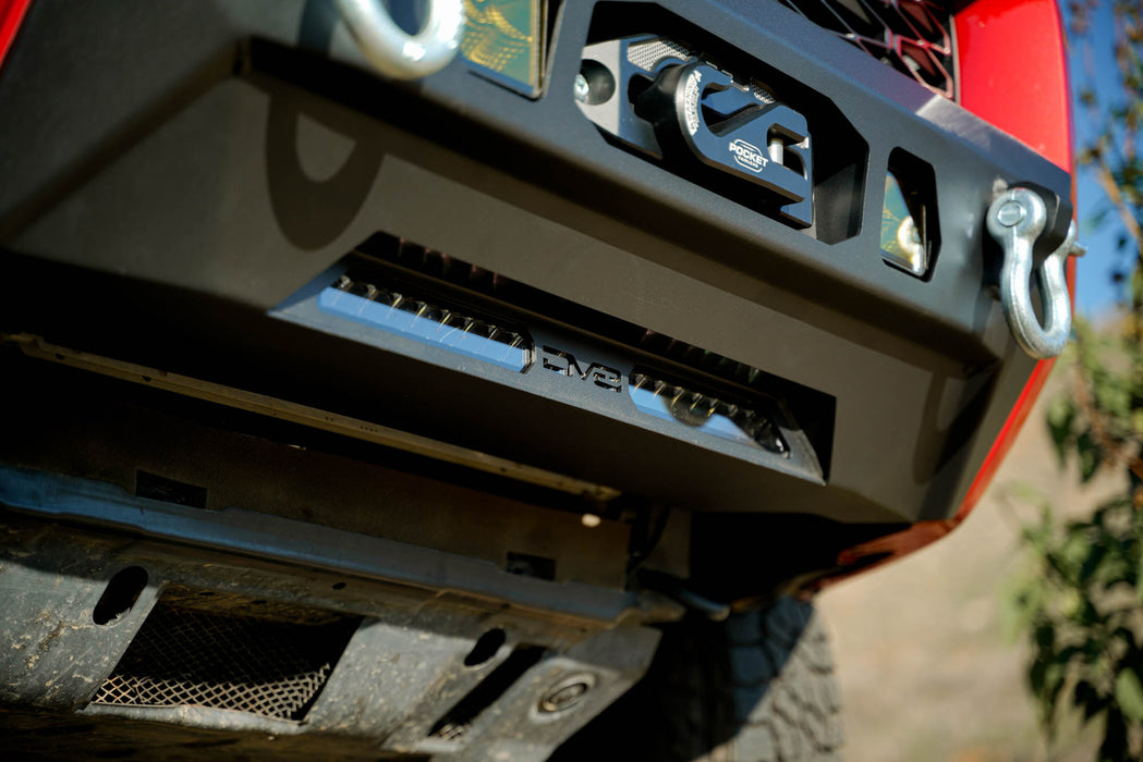 Center Light on the Centric Series Winch Front Bumper for the 2014-2024 Toyota 4Runner
