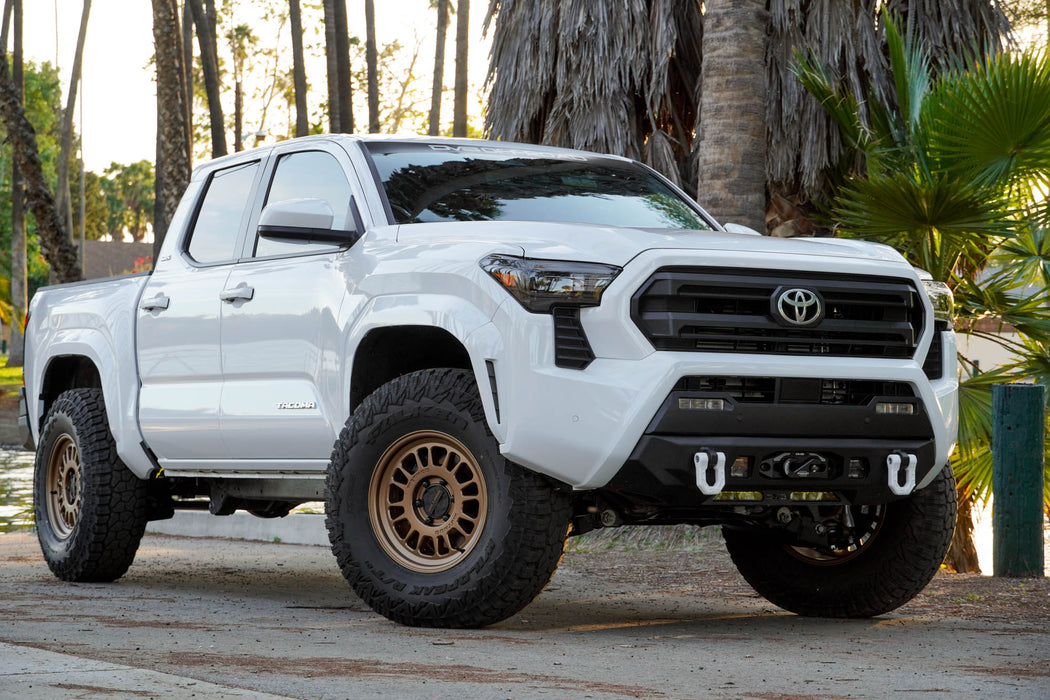Centric Winch Front Bumper for the 2016-2023 Toyota Tacoma parked
