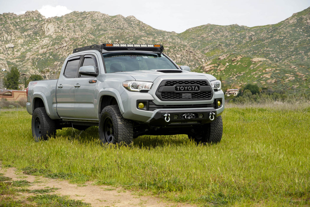 Centric Winch Front Bumper for the 2016-2023 Toyota Tacoma off roading