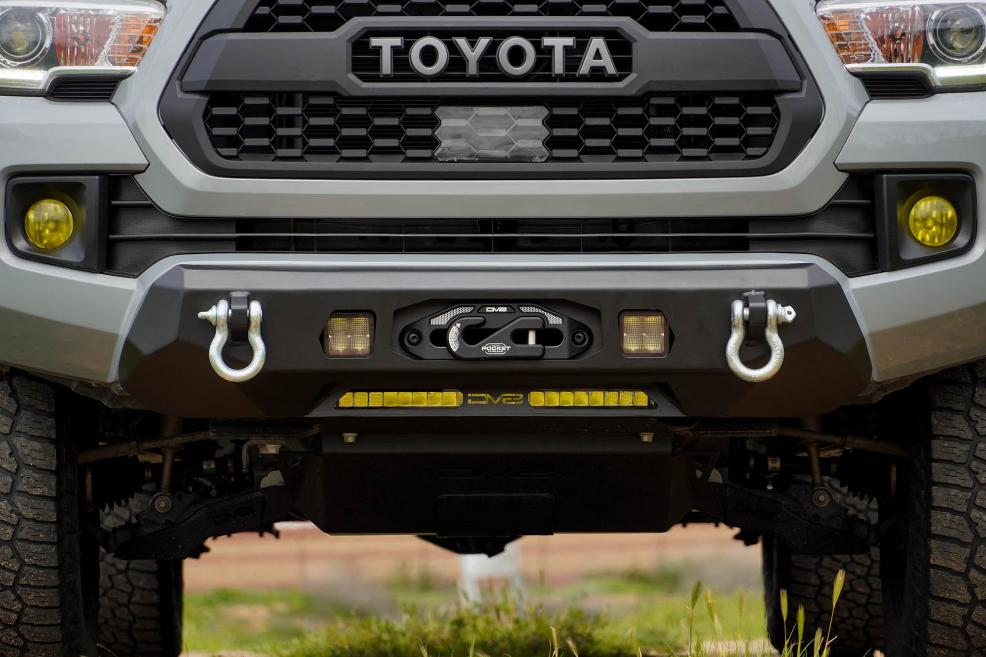 3rd Gen Tacoma Center Mount Front Bumper | Centric Series