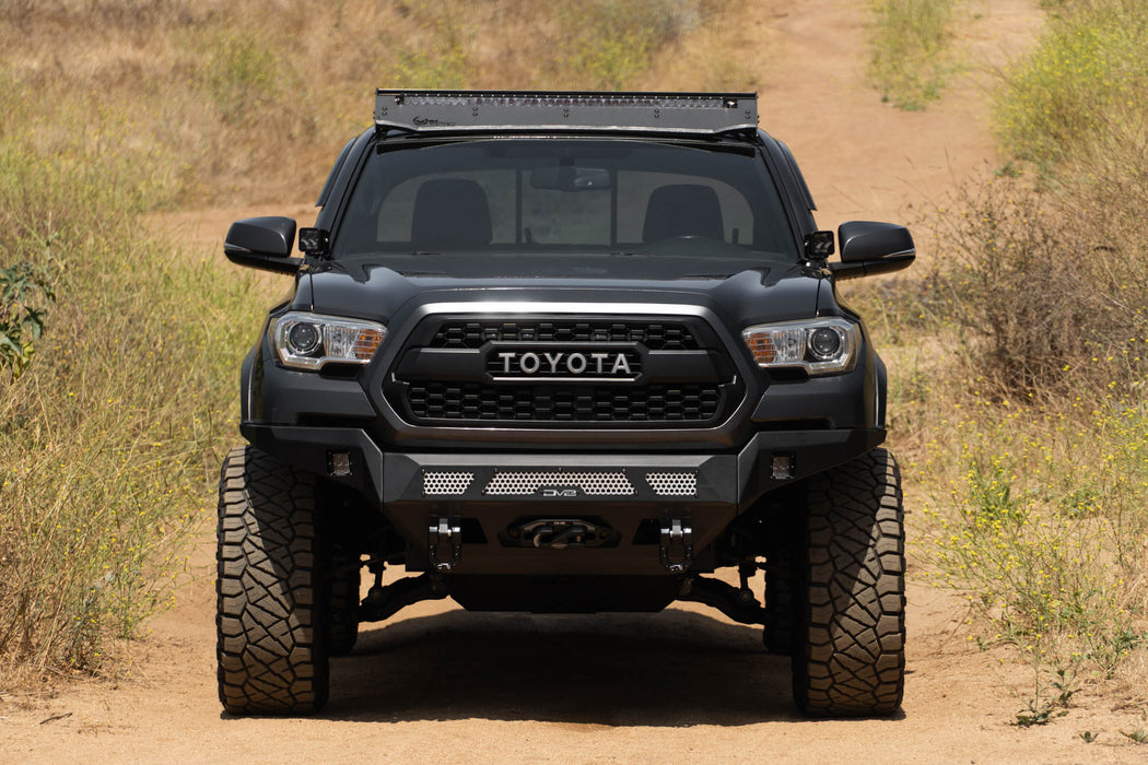 Front Profile of the 2016-2023 Toyota Tacoma Made To Overland Front Bumper