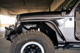 Side profile of the 2018-2023 Jeep Wrangler JL Slim Fender Flares