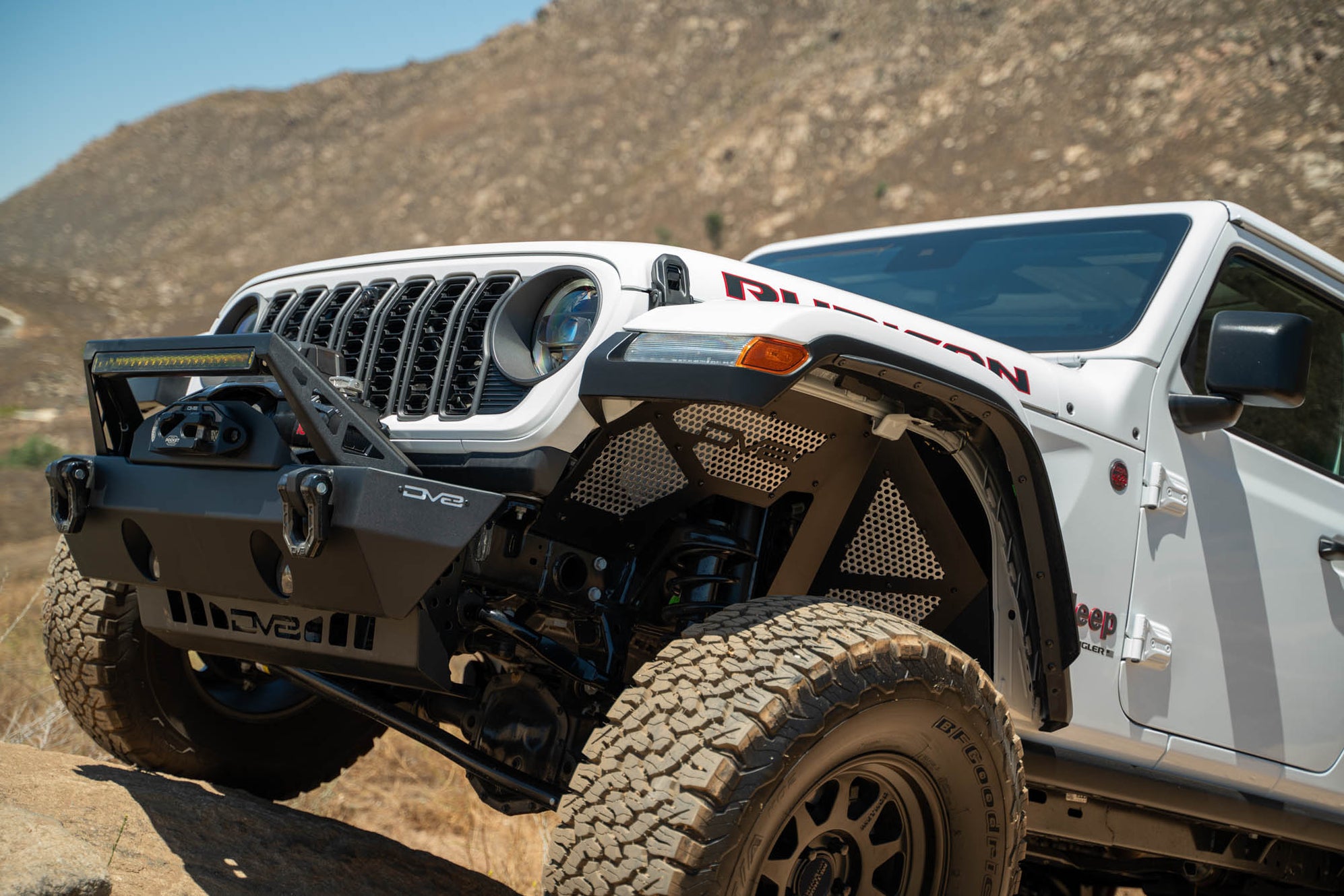 Jeep Gladiator JT Wrangler JL Front Inner Fenders DV8 Offroad jeep-gladiator-jt-wrangler-jl-front-inner-fenders-dv8-offroad