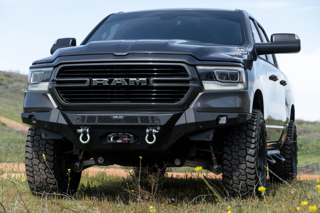 Spec Series Front Bumper for the 2019-2023 Ram 1500 on trail