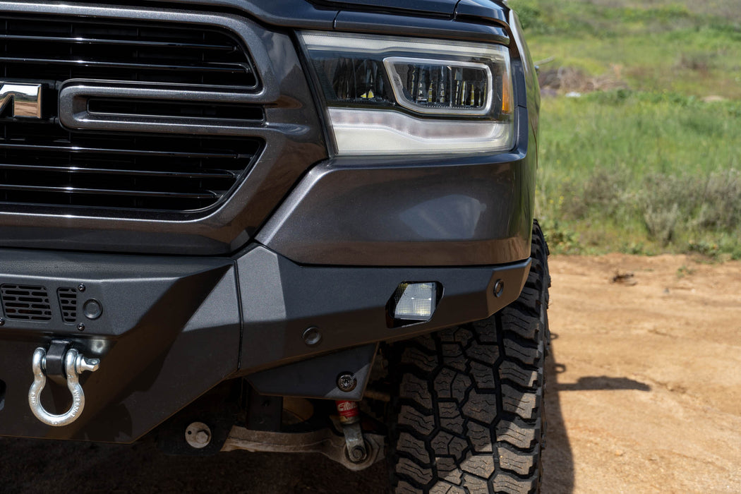 Side Cube LED on the Spec Series Front Bumper for the 2019-2023 Ram 1500