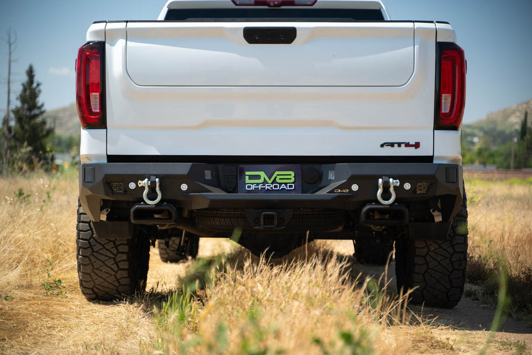 Direct-on of the Spec Series Rear Bumper for the 2019-2024 Chevy/GMC 1500