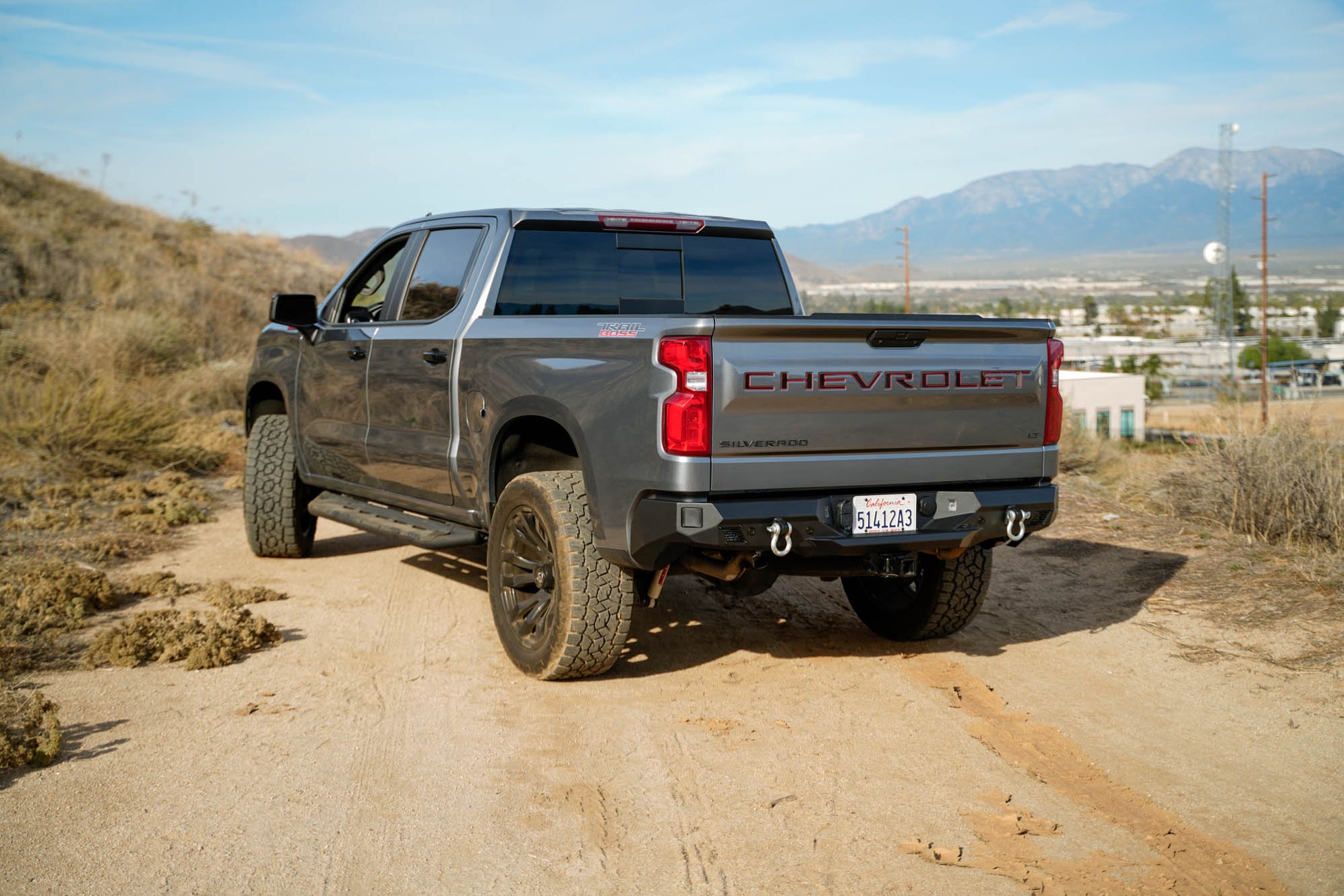 Heavy Chevy Rear GMC & Silverado 1500 Rear Bumper | Spec Series | DV8 Offroad