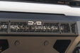 Light bar behind the grille of our Spec Series Front Bumper for the 2019-2026 Ram 2500/3500