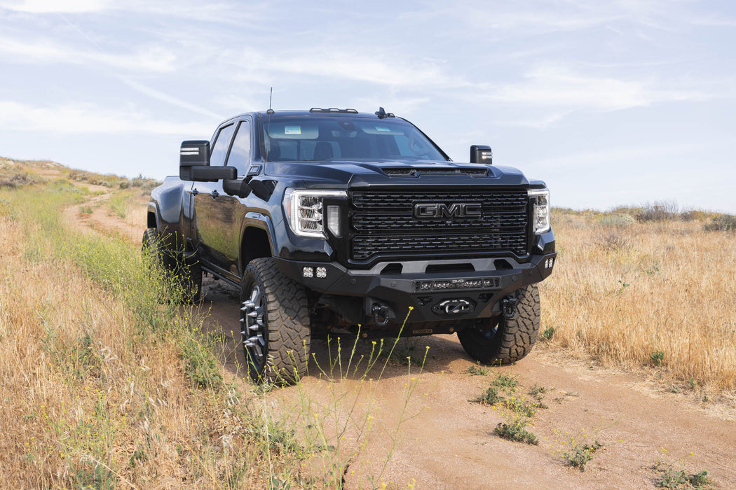 GMC Sierra HD with Spec Series Front Bumper, 2020-2023 models