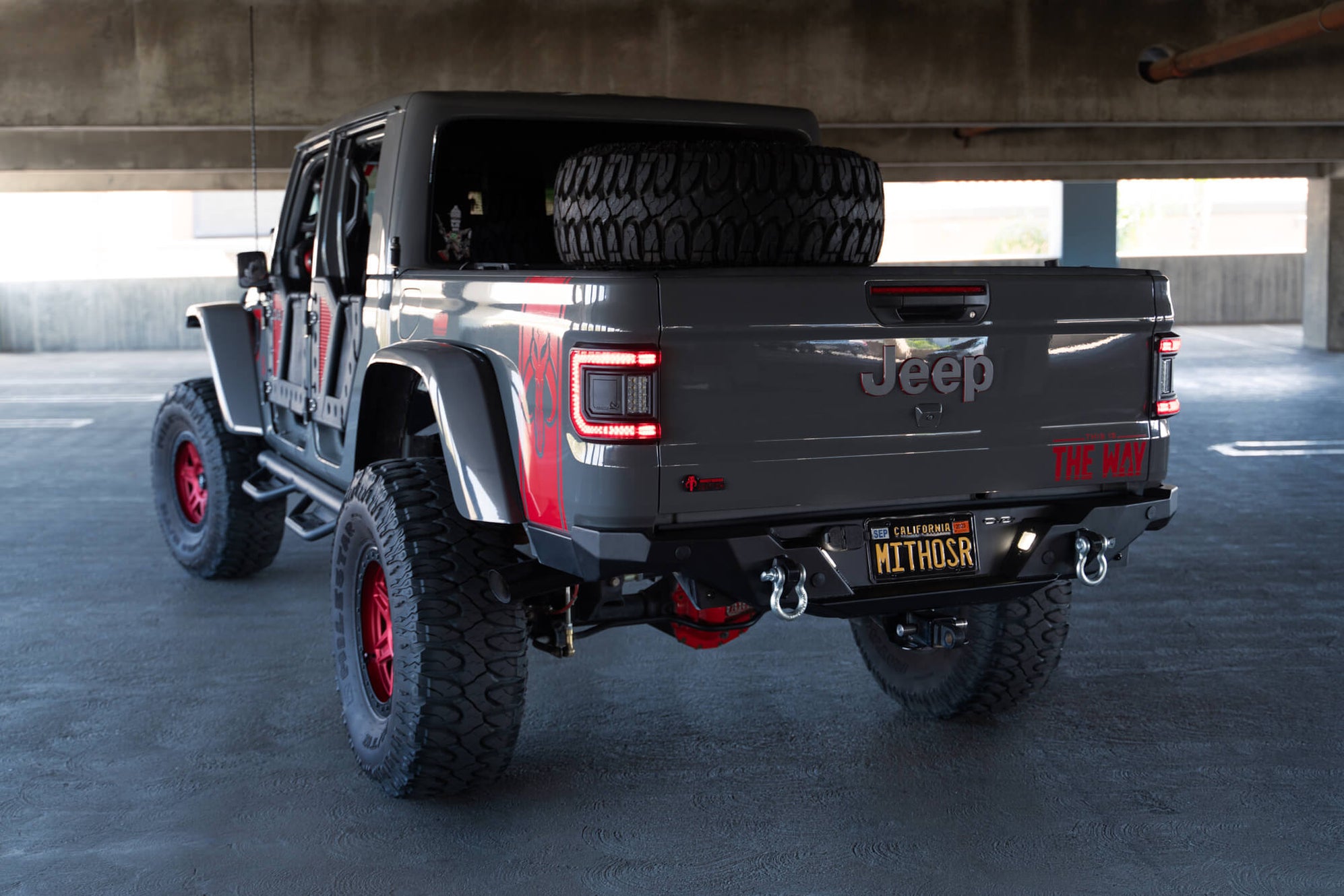 2020gladiator Rear Jeep Gladiator High Clearance Rear Bumper | FS-15 Series
