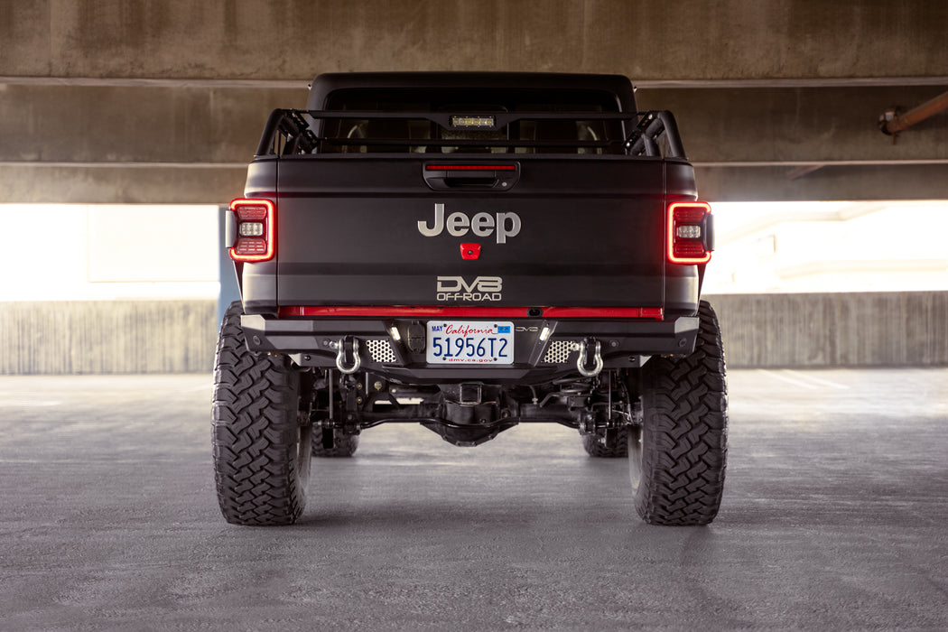 2020-2023 Jeep Gladiator JT | MTO Series Rear Bumper, installed