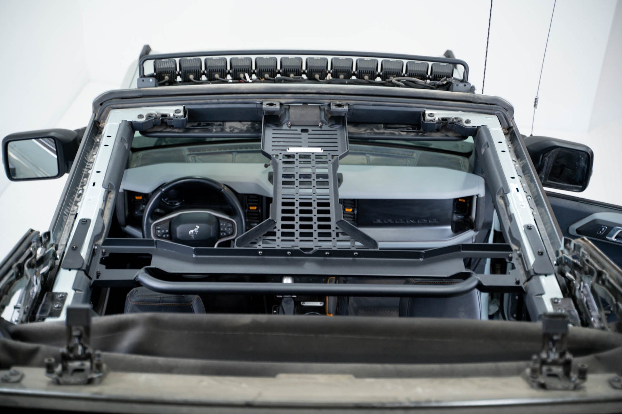 Ford Overhead Rack 6th Gen Bronco Overhead Molle Panel & Rear Grab Handle