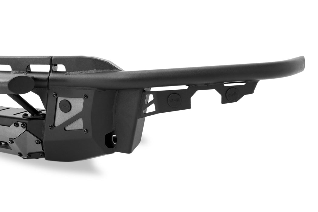 Tube Front Bumper for the 2021-2023 Ford F-150, studio shot showing the placement for LED pods.