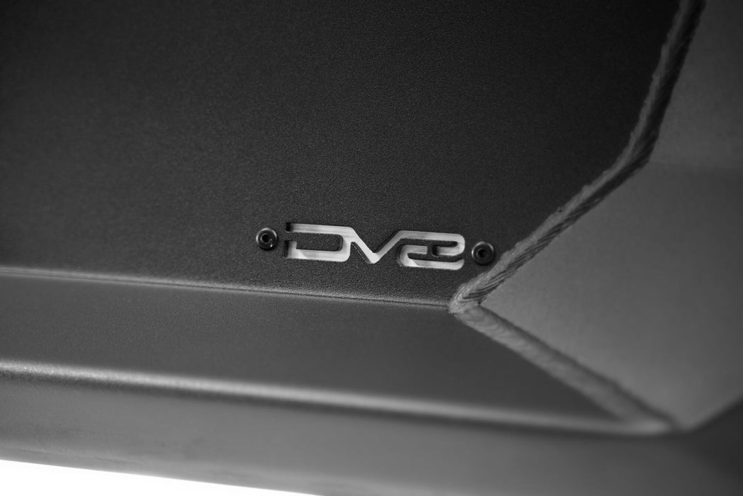 DV8 Logo Cutout on the Spec Series Rear Bumper for the 2021-2024 Ford Bronco