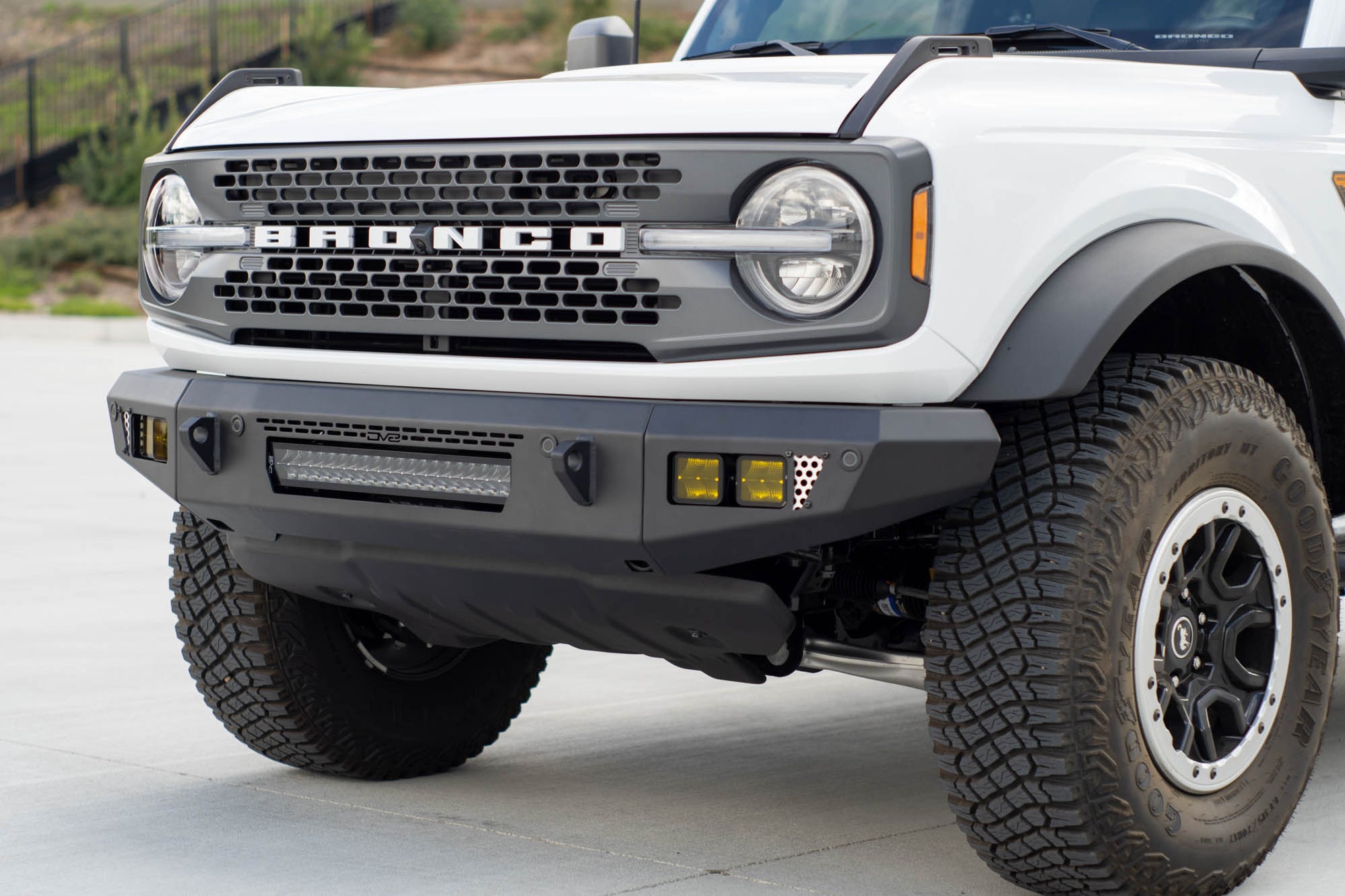 Bronco Raptor Front Ford Bronco Raptor Front Bumpers | DV8 Offroad