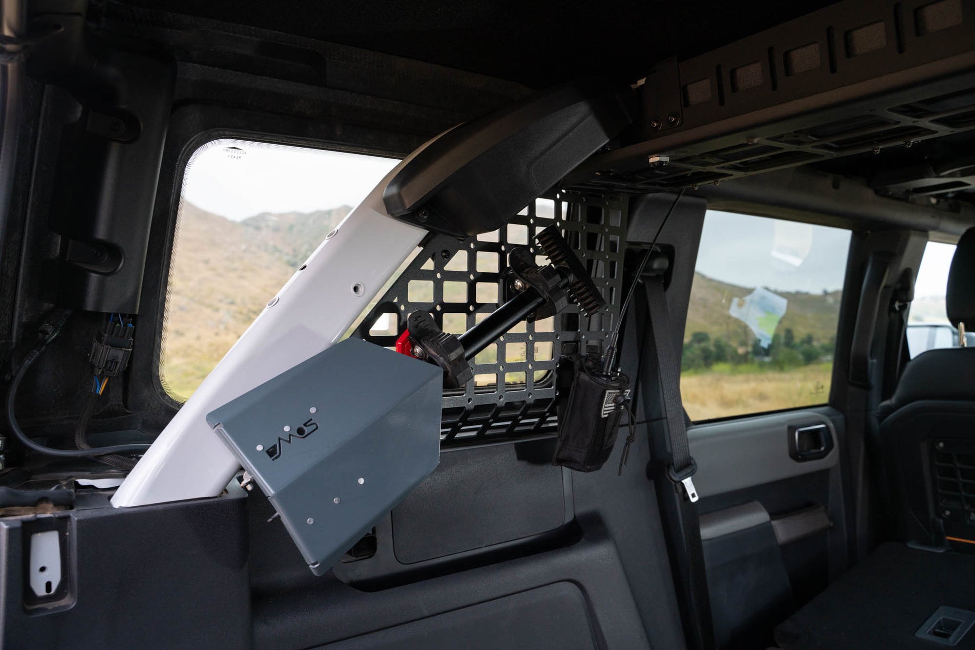 2021+ Bronco Rear Window Molle Panels Pocketed Design