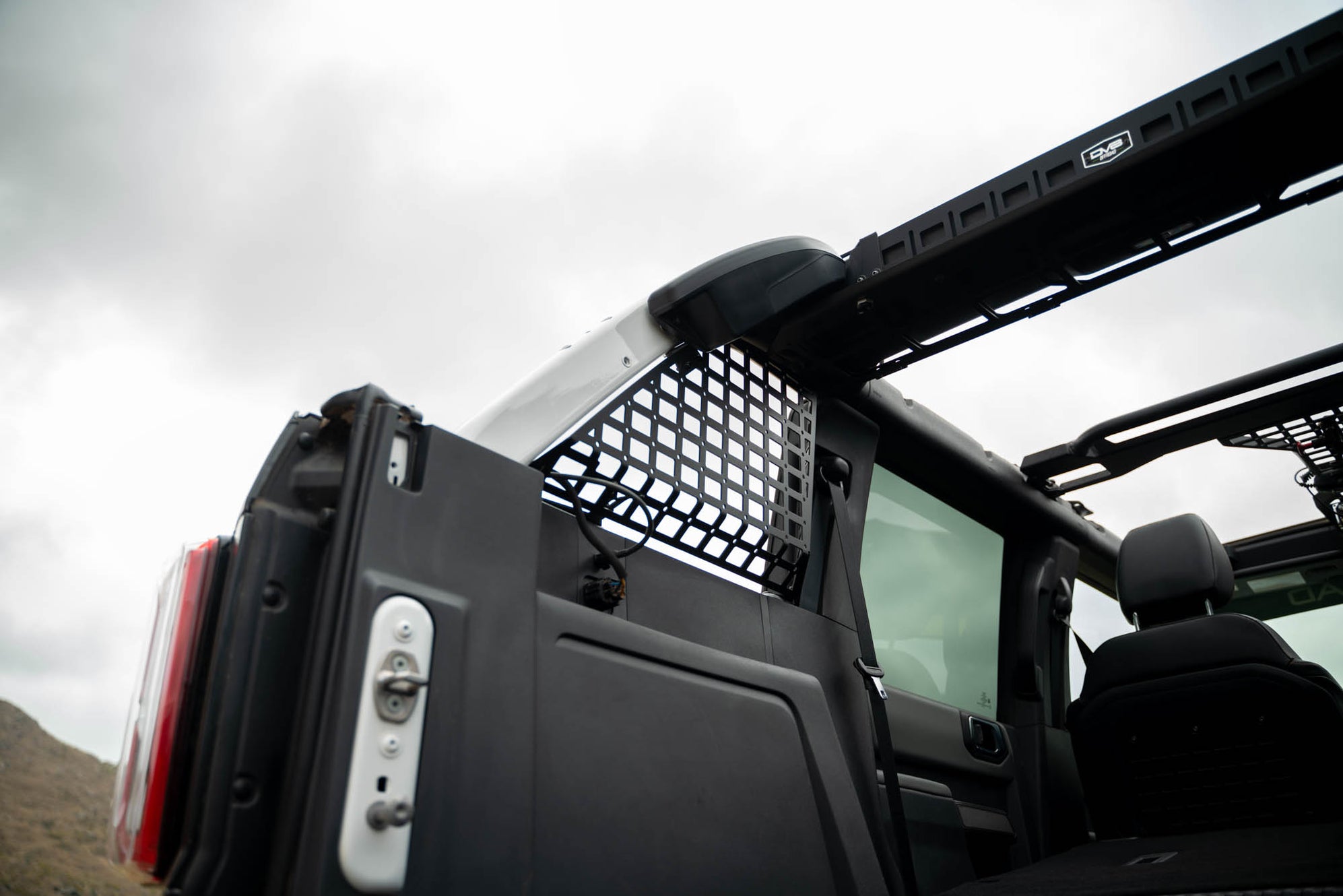 2021+ Bronco Rear Window Molle Panels Pocketed Design