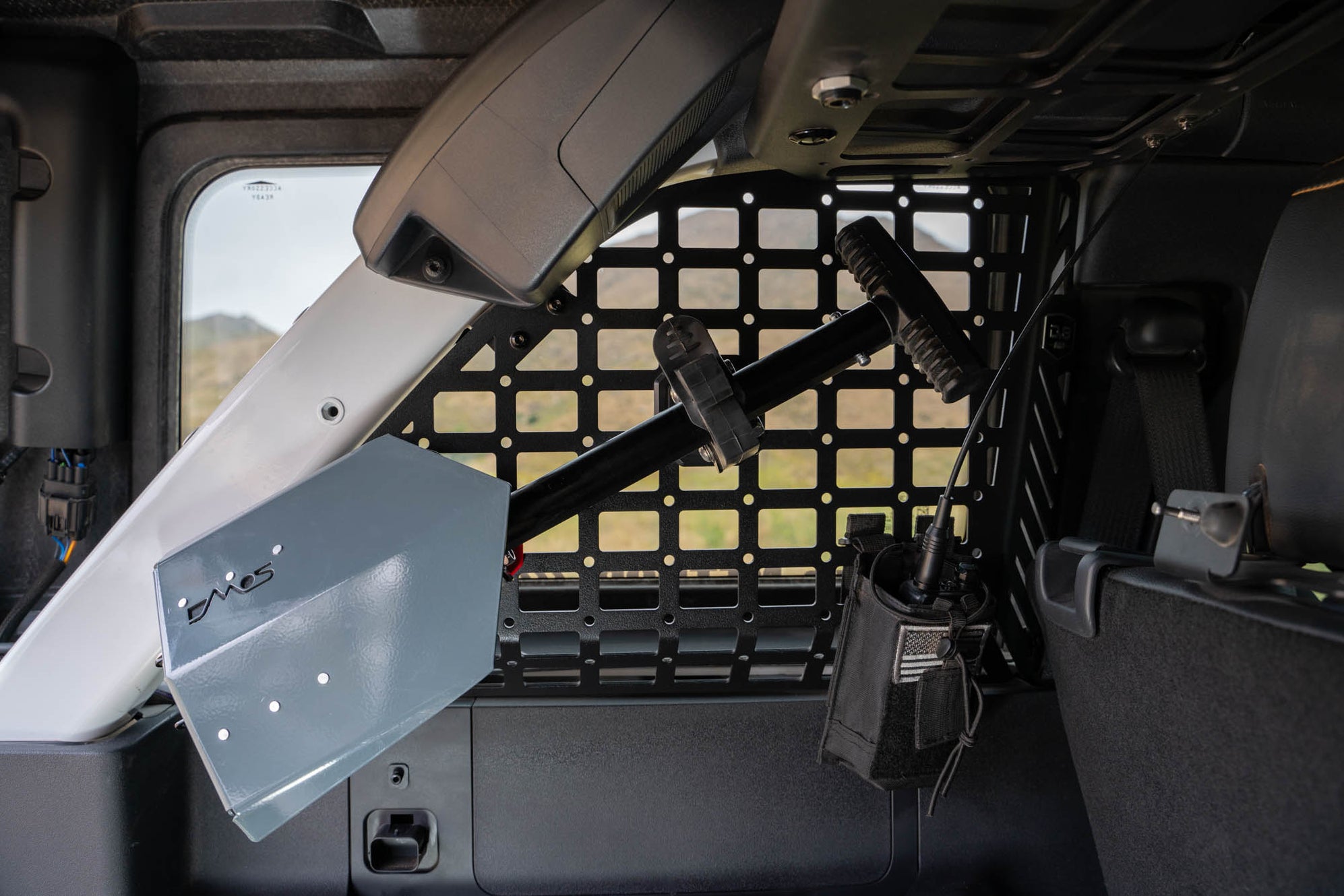 2021+ Bronco Rear Window Molle Panels Pocketed Design