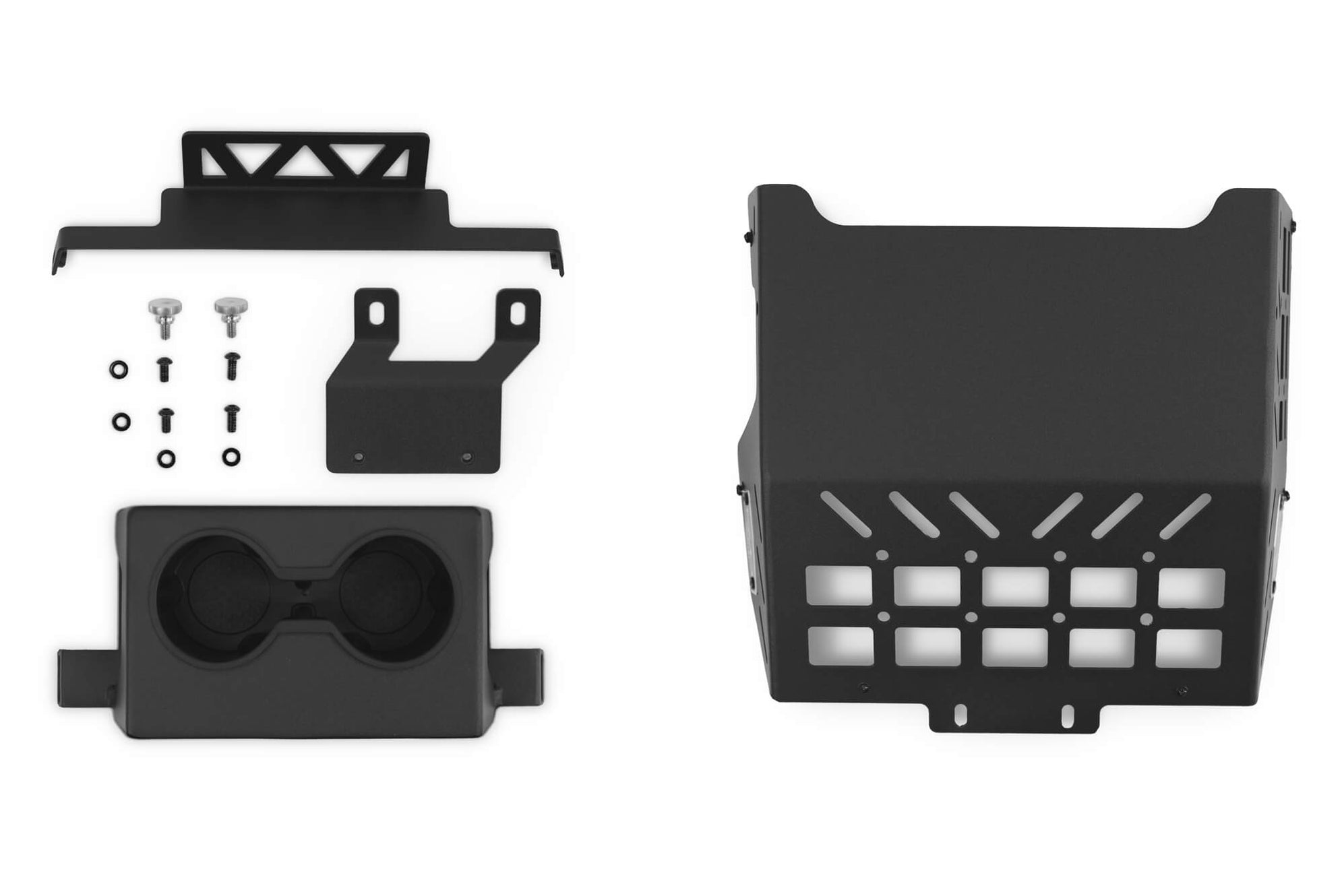 6th Gen Ford Bronco Rear Seat Cup Holder Molle Storage Panels