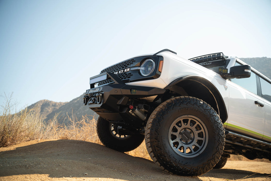 Profile and fitment of the MTO V2 Front Bumper for the 2021-2024 Ford Bronco