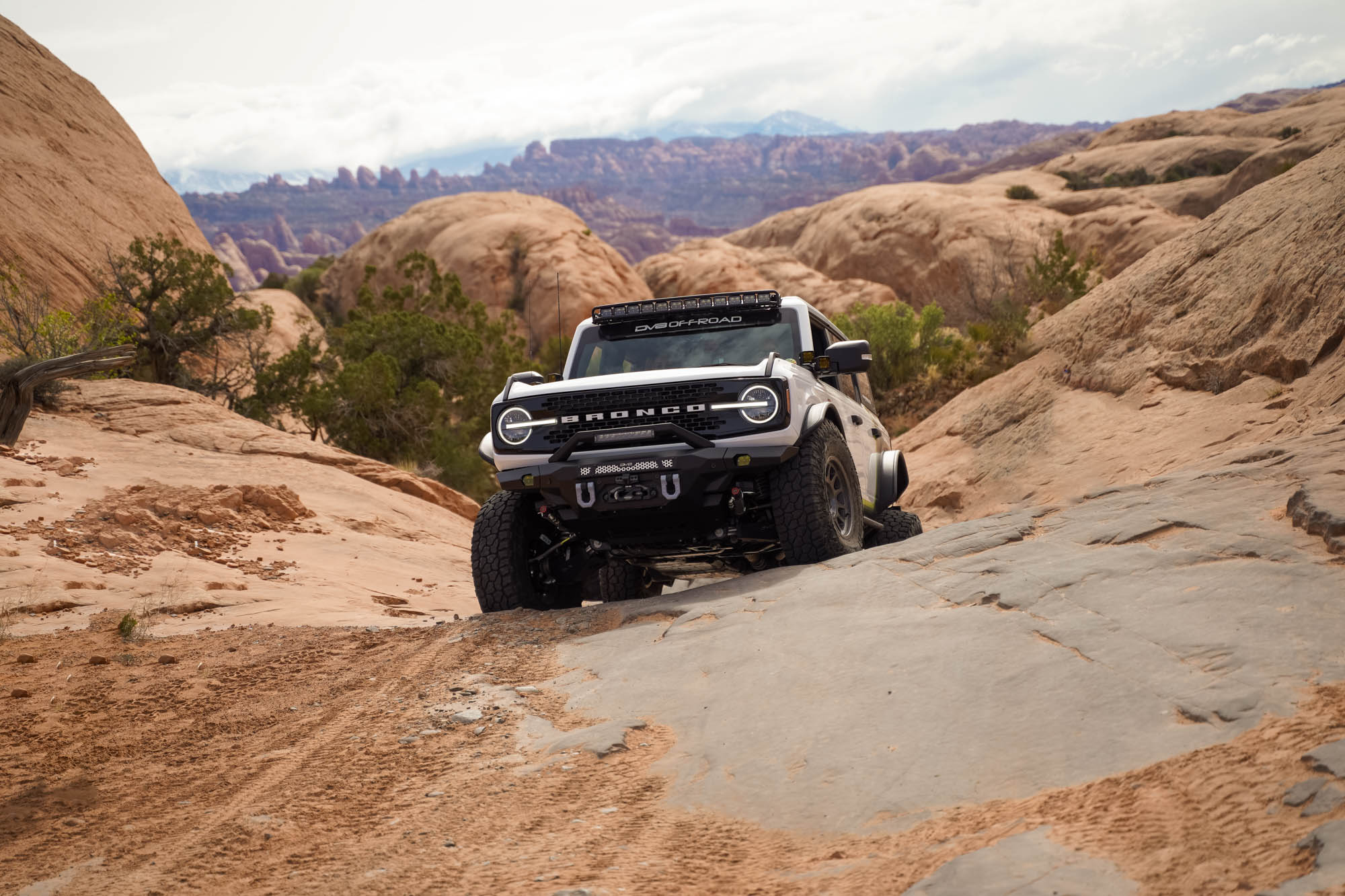 MTO V2 Front Bumper for the 2021-2024 Ford Bronco off roading
