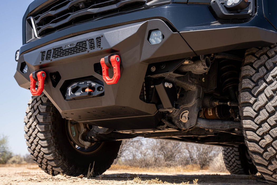 Underside of the Spec Series Front Bumper for the 2023-2024 Chevy Colorado